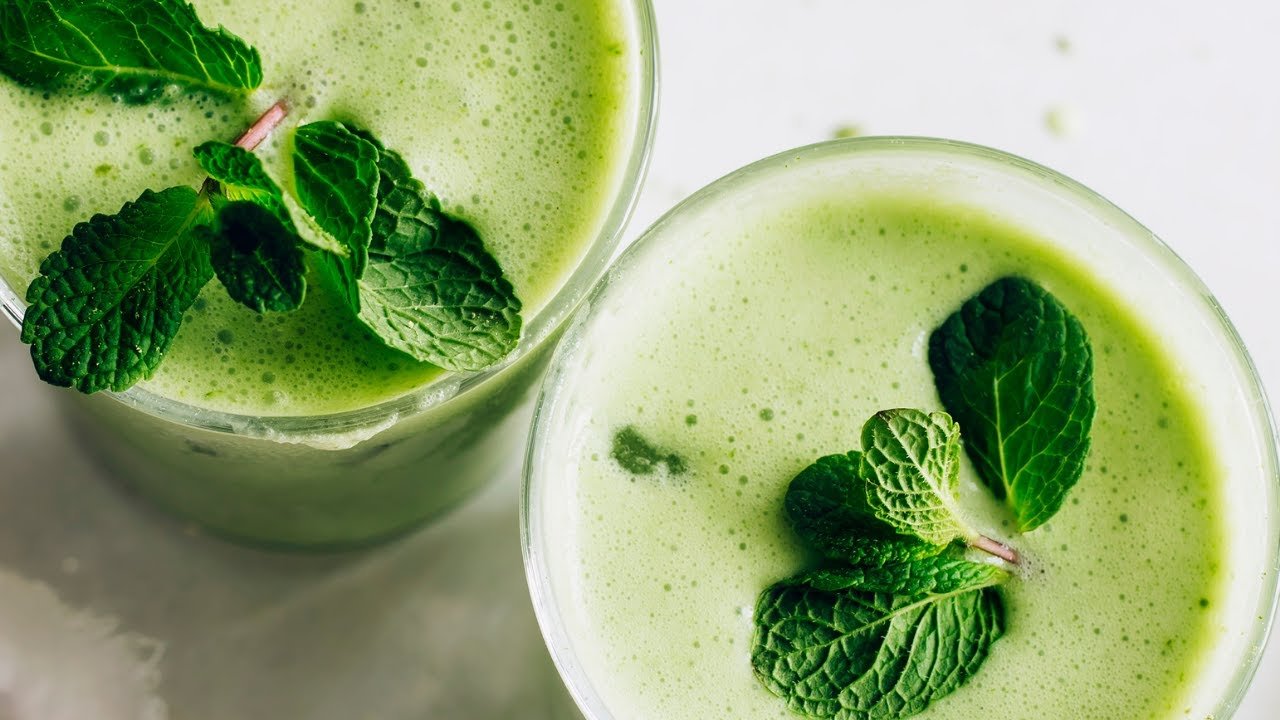 Elements for Chilled Matcha Latte - How to Make a Refreshing Iced Matcha Latte at Home