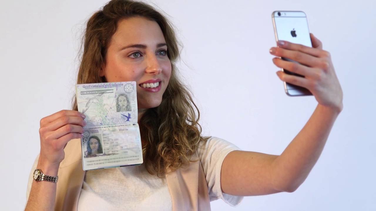 Taking Passport Photos Using iPhones