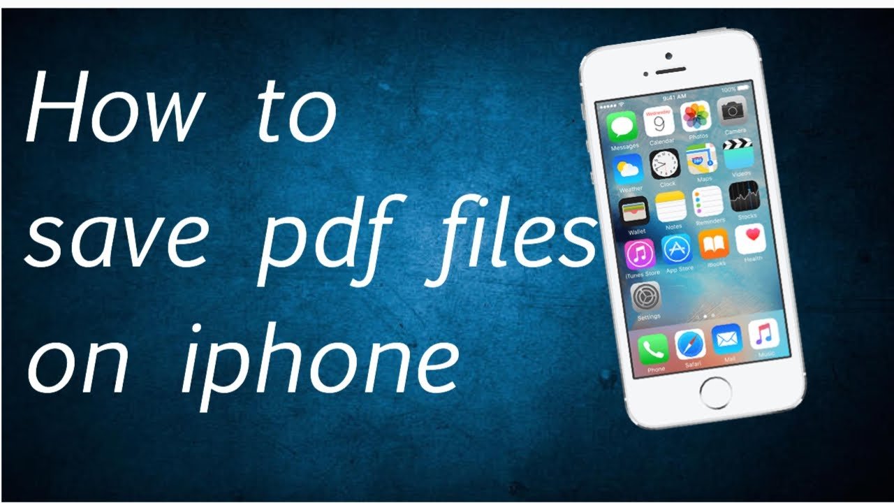 How to Create a PDF File on iPhone